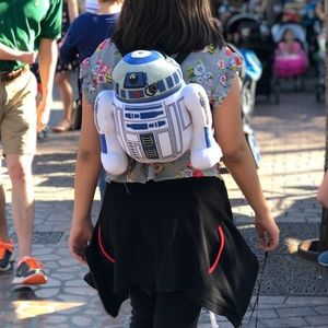 R2D2 plush back pack.